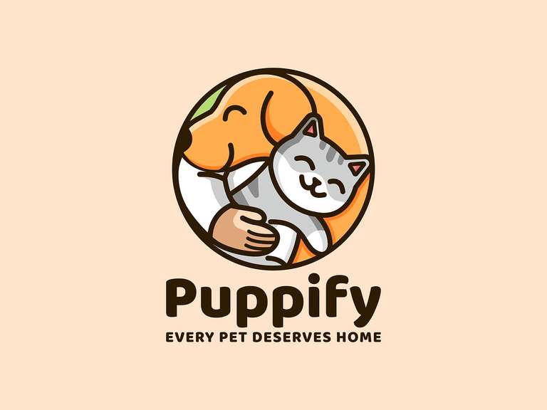 10 Cat and Dog Logo Design Inspirations for Brand Identity Design