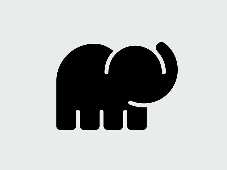 10 Elephant Logo Design Inspirations for Brand Identity Design