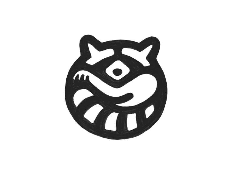 10 Raccoon Logo Design Inspirations for Brand Identity Design