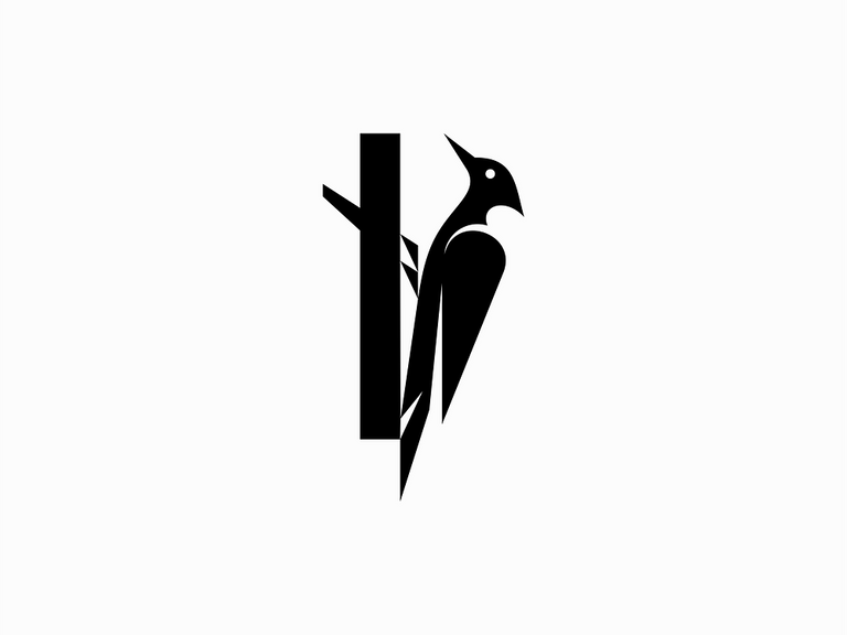 10 Woodpecker Logo Design Inspirations for Brand Identity Design