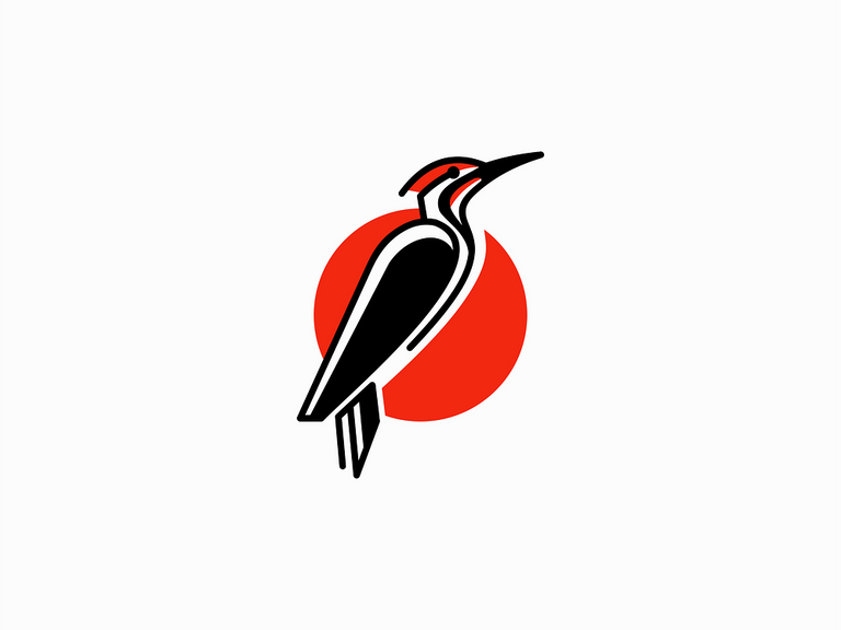 10 Woodpecker Logo Design Inspirations for Brand Identity Design