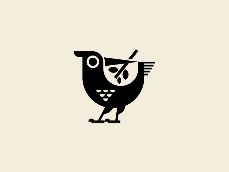 10 Woodpecker Logo Design Inspirations for Brand Identity Design