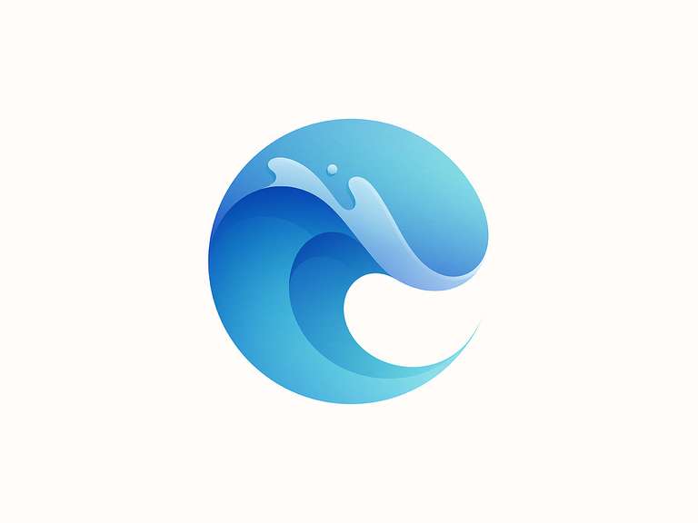 10 Wave Logo Design Inspirations for Brand Identity Design