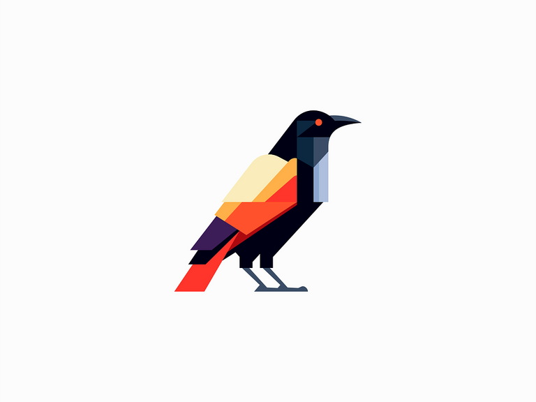 10 Crow Logo Design Inspirations for Brand Identity Design