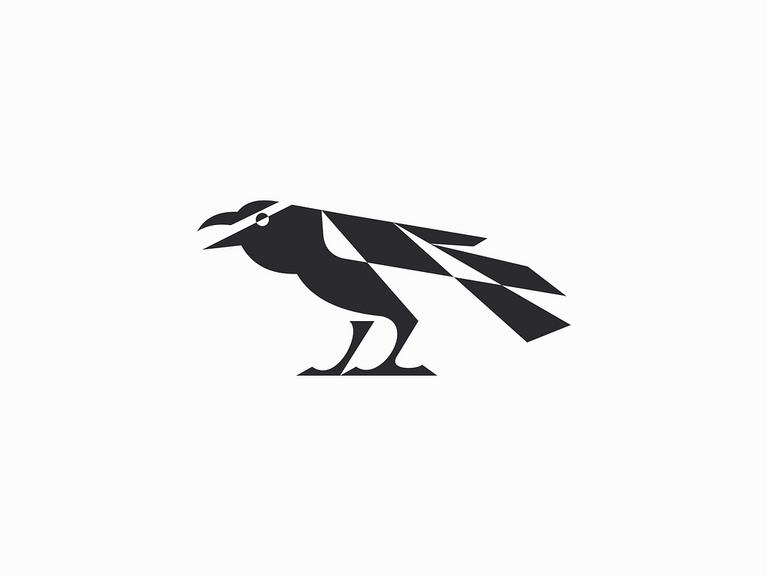 10 Crow Logo Design Inspirations for Brand Identity Design