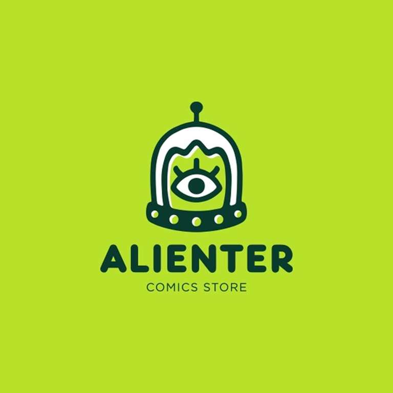 10 Alien Logo Design Inspirations for Brand Identity Design